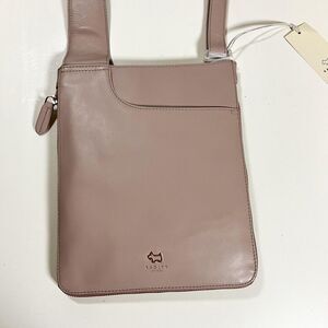 Radley London Crossbody Bag Womens Medium Blush Pink Leather Shoulder Zip Around